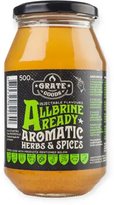 Grate Goods Allbrine ready aromatic herbs & spices