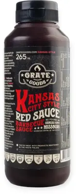 Grate goods Kansas city red barbecue sauce 265 ml
