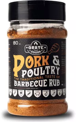 Grate goods pork & poultry barbecue rub 180g