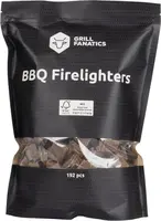 Grill Fanatics barbecue aanmaakblokjes bruin 192 stuks - afbeelding 1