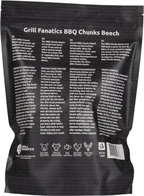 Grill Fanatics barbecue chunks beuken 1 kg - afbeelding 2