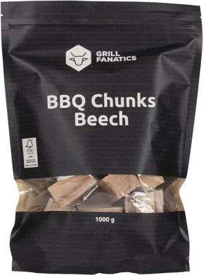 Grill Fanatics barbecue chunks beuken 1 kg - afbeelding 1