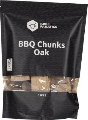 Grill Fanatics barbecue chunks eiken 1 kg - afbeelding 1