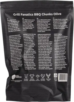 Grill Fanatics barbecue chunks olijf 1 kg - afbeelding 2