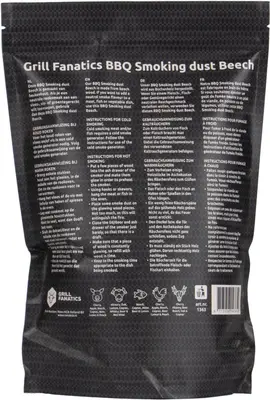 Grill Fanatics barbecue rookmot beuken 500 gram - afbeelding 2