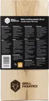 Grill Fanatics barbecue rookplanken 30 cm 2 stuks - afbeelding 2