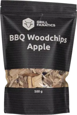 Grill Fanatics barbecue rooksnippers appel 500 gram - afbeelding 1
