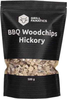 Grill Fanatics barbecue rooksnippers hickory 500 gram