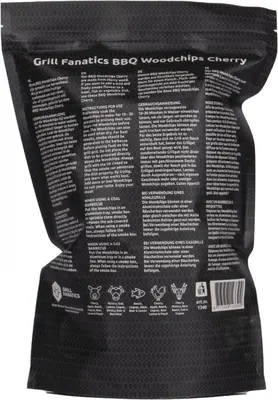 Grill Fanatics barbecue rooksnippers kersen 500 gram - afbeelding 2