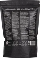 Grill Fanatics barbecue rooksnippers olijf 500 gram - afbeelding 2