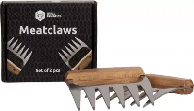 Grill fanatics Meat klauwen 2 stuks - afbeelding 1