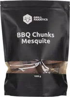 Grill Fanatics mesquite chunks 1 kg - afbeelding 1