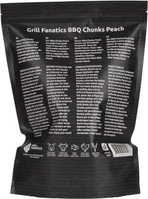 Grill Fanatics peach chunks 1 kg - afbeelding 2