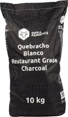 Grill Fanatics white quebracho houtskool 10 kg - afbeelding 1