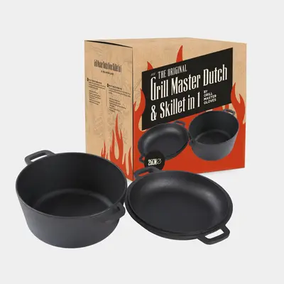 Grill master dutch oven en in 1 25 cm - afbeelding 1