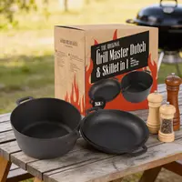 Grill master dutch oven en in 1 25 cm - afbeelding 2