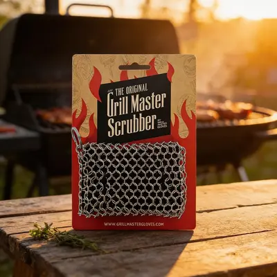 Grill master scrubber - afbeelding 2