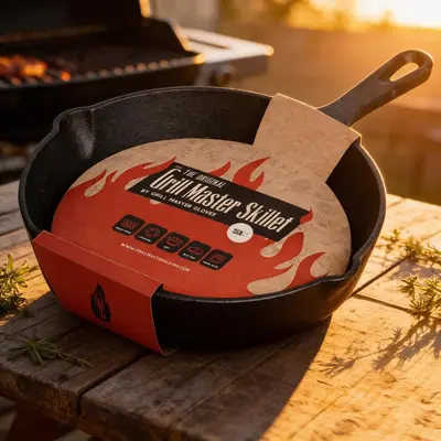 Grill master skillet 25 cm - afbeelding 2