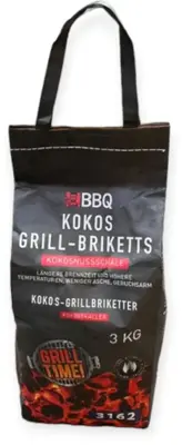 Grilltime kokos grillbriketten 3kg
