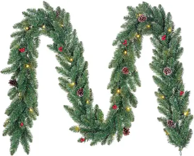 Guirl. creston 1000xd25cm groen 50l b/o - afbeelding 1