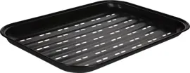 Gusta grillplaat zwart bbq 34cm - afbeelding 1