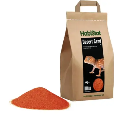 Habistat woestijn zand rood 5kg - afbeelding 1