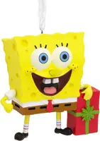 Hallmark kunststof kerstbal Spongebob 7cm multi