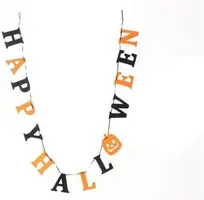 Halloween figuur slinger 150cm oranje  kopen?