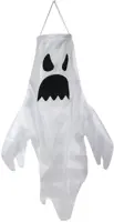 Halloween hanger geest 110cm wit  - afbeelding 2