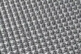 Hamat buitenmat Queens 40x60 cm zilver kopen?