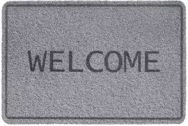 Hamat deurmat Curly welcome 40x60cm grijs kopen?