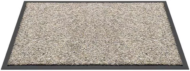 Hamat deurmat Watergate 50x80 cm graniet - afbeelding 1