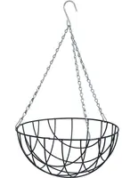 Hanging basket groen h16d30cm - afbeelding 1