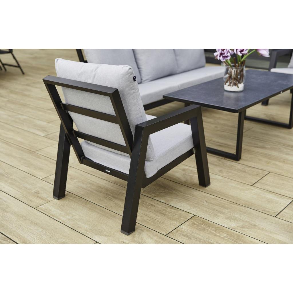 Hartman Ancona lounge chair zwart kopen? Tuincentrum Osdorp