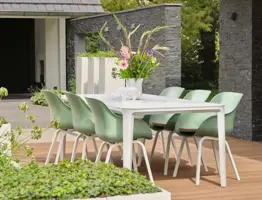 Hartman dining tuinstoel le soleil element sage green - afbeelding 7