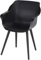 Hartman dining tuinstoel sophie studio armchair carbon black - afbeelding 1