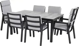 Hartman dining tuintafel comino 162x101x75cm carbon black - afbeelding 10