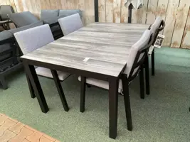 Hartman dining tuintafel comino 162x101x75cm carbon black - afbeelding 5