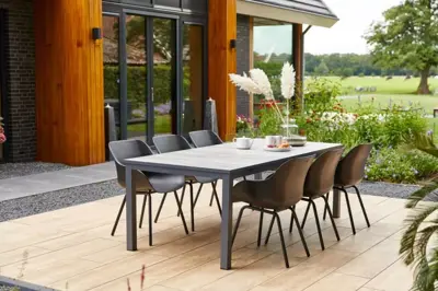 Hartman dining tuintafel comino 222x101x75cm xerix - afbeelding 5