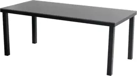 Hartman dining tuintafel comino floating top 180x90x75cm carbon black kopen?