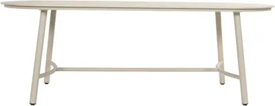 Hartman dining tuintafel flora 220x100x75cm sand - afbeelding 2