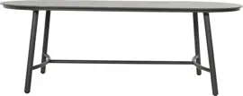 Hartman dining tuintafel flora ceramic 220x100x75cm charcoal - afbeelding 2