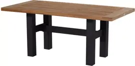 Hartman dining tuintafel sophie yasmani vintage brown 180x95x76cm carbon black - afbeelding 1