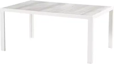Hartman dining tuintafel tanger 168x105x75cm royal white - afbeelding 1