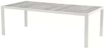 Hartman dining tuintafel tanger 228x105x75cm royal white - afbeelding 1