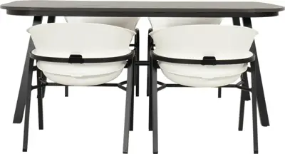 Hartman dining tuintafel tubb ceramic 185x100x75cm black - afbeelding 5
