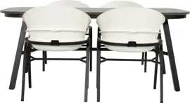 Hartman dining tuintafel tubb ceramic 185x100x75cm black - afbeelding 4