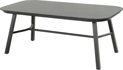 Hartman dining tuintafel tubb ceramic 185x100x75cm black - afbeelding 1