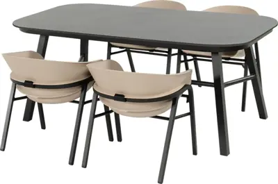 Hartman dining tuintafel tubb ceramic 185x100x75cm black - afbeelding 7