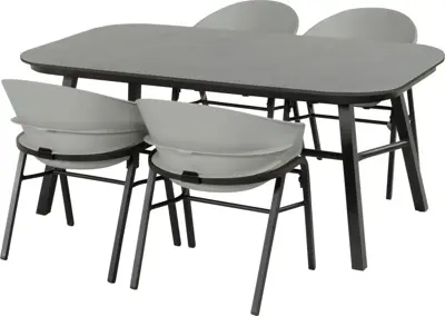 Hartman dining tuintafel tubb ceramic 185x100x75cm black - afbeelding 10